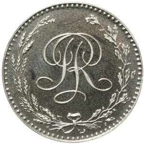Kopia monety próbnej, 20 złotych 1924, Ag 925