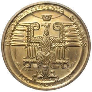 II RP, Copy of proof coin of 100 zloty 1925, Nicolaus Copernicus