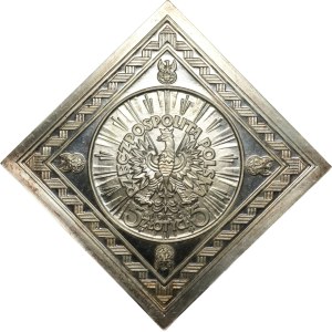 II RP, KOPIA, Klipa 5 złotych 1934 Orzeł Strzelecki, srebro, Ag999