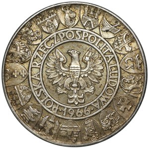 People's Republic of Poland, 100 zloty 1966, Mieszko and Dabrowka