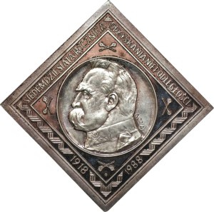 COPY, Klip 5 gold 1934 Shooting Eagle, silver, Ag999