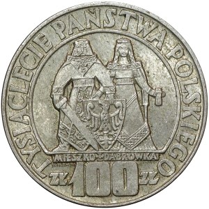 People's Republic of Poland, 100 zloty 1966, Mieszko and Dabrowka