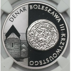III RP, 10 złotych 2014 - Denar Bolesława III Krzywoustego NGC PF70 Ultra Cameo
