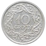 II RP, 10 groszy 1923 - PRÓBA UNIKAT Ilustrowany