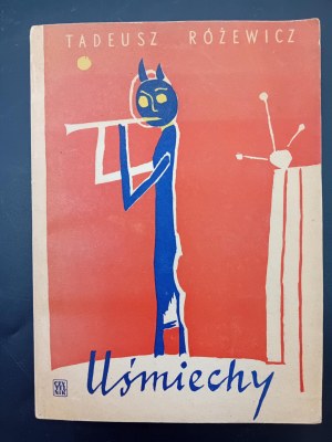 Tadeusz Różewicz Uśmiechy (Smiles) Illustrated by Jerzy Tchórzewski 2nd Edition