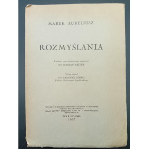 Marcus Aurelius Meditations 1937