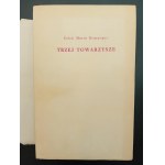 Erich Maria Remarque Three Companions Edition I