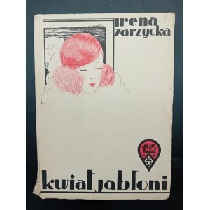 Irena Zarzycka Kwiat jabłoni Powieść okł. Stefan Norblin
