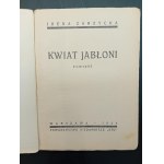 Irena Zarzycka Kwiat jabłoni Powieść okł. Stefan Norblin