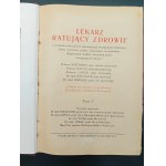 Lekarz ratujący zdrowie Praca zbiorowa Tom I-II Dodatek - Album modeli anatomicznych