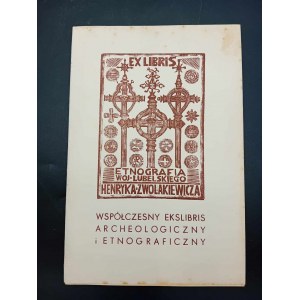 Współczesny Ekslibris Archeologiczny i Etnograficzny Wystawa Rok 1979