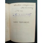 Pismo Święte Nowego Testamentu przez O.J.M. Michała Kowalskiego Rok 1928 przekład mariawicki