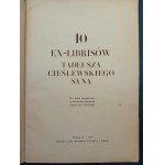 10 ex-librisów Tadeusza Cieślewskiego syna Rok 1948