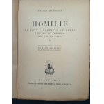 Św. Jan Złotousty Homilie Na listy pasterskie Św. Pawła i na list do Filemona Rok 1949