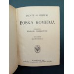 Dante Alighieri Boska Komedja Tom I-III Rok 1925