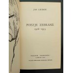 Jan Lechoń Poezje zebrane 1916-1953 Wydanie amerykańskie