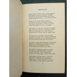 Jan Lechoń Poezje zebrane 1916-1953 Wydanie amerykańskie