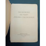 Polska Zachodnia Mapa Komunikacyjno-Administracyjna wraz z skorowidzem Rok 1945
