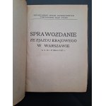 Sprawozdanie ze Zjazdu Krajowego w Warszawie w d. 16 i 17 Marca 1917 r.