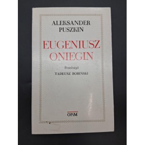 Aleksander Puszkin Eugeniusz Oniegin Londyn 1981