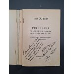 1918 X 1928 Federazione delle Unioni polacche dei difensori della patria per commemorare i dieci anni di indipendenza