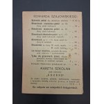 Edward Szajowski Śpiewnik polski dla młodzieży szkolnej Rok 1918