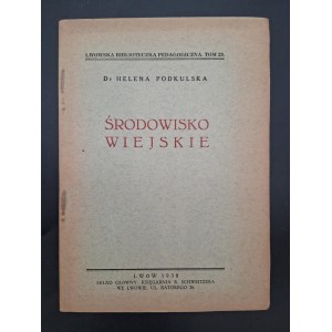 Dr Helena Podkulska Środowisko wiejskie