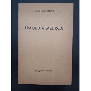 Ks. Biskup Michał Godlewski Tragedia mędrca 1937 Wspomnienie o Władysławie Natansonie