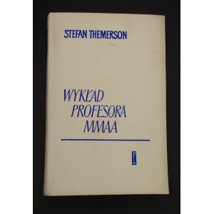 Stefan Themerson Lecture by Professor Mmaa Edition I
