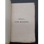 Korespondencja Adama Mickiewicza Tom I-II Wydanie II Paryż 1871