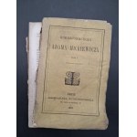 Korespondencja Adama Mickiewicza Tom I-II Wydanie II Paryż 1871