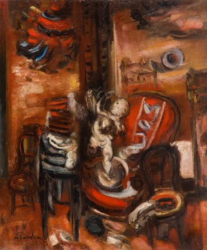 Alfred Aberdam (1894 Lwów - 1963 Paryż), Atelier , 1925