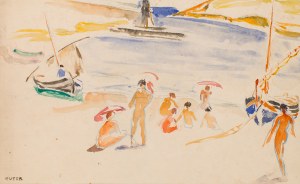 Maria Melania Mutermilch Mela Muter (1876 Warszawa - 1967 Paryż), Na plaży