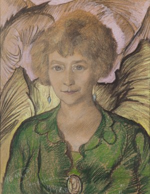 Stanisław Ignacy Witkiewicz Witkacy (1885 Warszawa - 1939 Jeziory na Polesiu), Portret Ady Propper, 1926