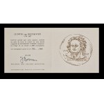 Ludwig van Beethoven, Collector's plate