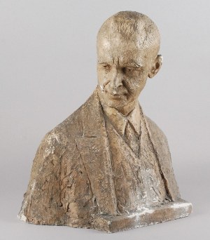 Konstanty LASZCZKA (1865-1956), Popiersie prof. Ksawerego Lewkowicza