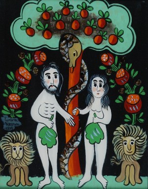 Ewelina PĘKSOWA (1923-2015), Adam i Ewa, 1979
