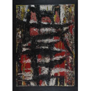 Wanda PAKLIKOWSKA-WINNICKA (1911-2001), Image red-black, 1957