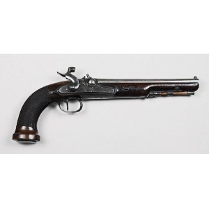 Pistolet kapiszonowy (przerobiony ze skałkowego)