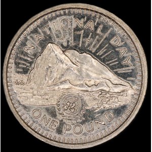 Gibraltar. 1 Pound 1995
