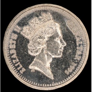 Gibraltar. 1 Pound 1995