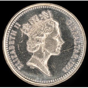 Gibraltar. 1 Pound 1993