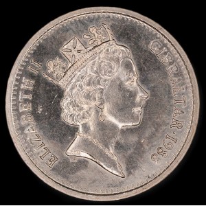 Gibraltar. 10 Pence 1988