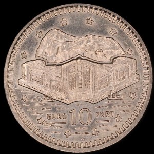 Gibraltar. 10 Pence 1992