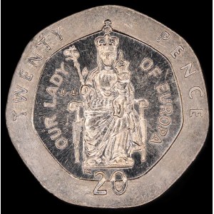 Gibraltar. 20 Pence 1998