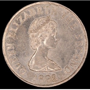 Jersey. 10 Pence 1992