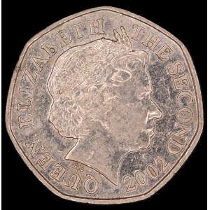 Jersey. 20 Pence 2002