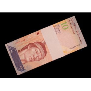 Venezuela. 10 Bolivares 2013 Bundle x 100