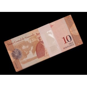 Venezuela. 10 Bolivares 2013 Bundle x 100