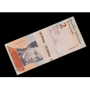 Venezuela. 2 Bolivares 2012 Bundle x 100